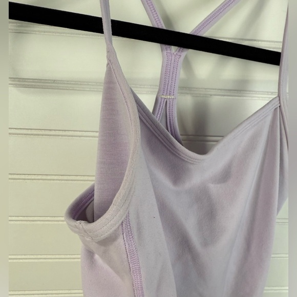Lululemon women’s power Y lilac lavender workout tank top. Size 6. - Picture 9 of 9
